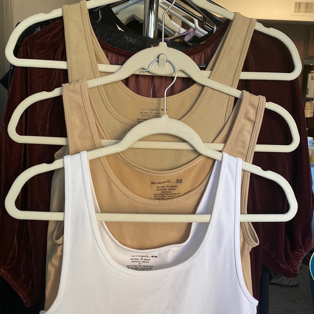 Set of 3 Skinnie Genie smoothing tanks